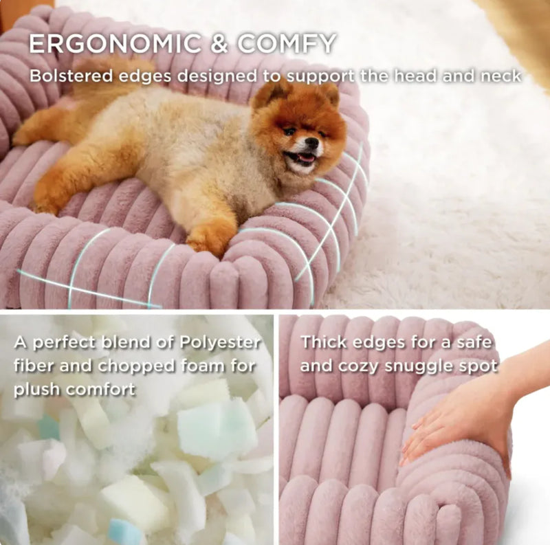 Warm Winter Pet Bed for Cats and Small Dogs